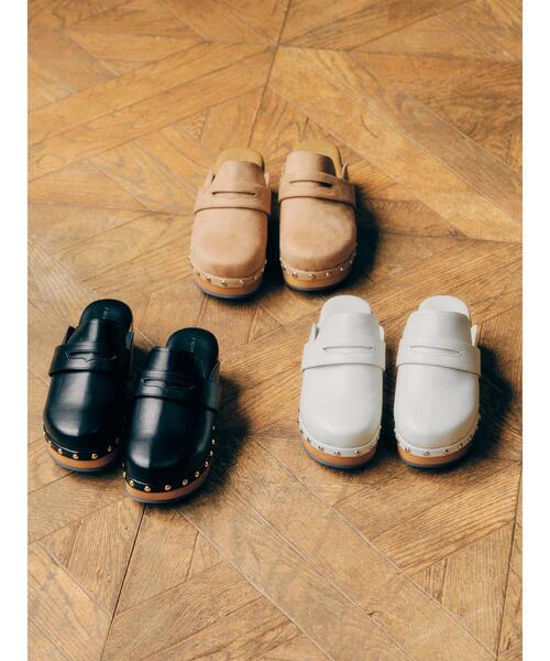 AMERICAN HOLIC（アメリカンホリック）の「ローファーサボ（サンダル・レディース・キャメル/ブラック/ライトグレー・S/L/M）」の8枚目の写真