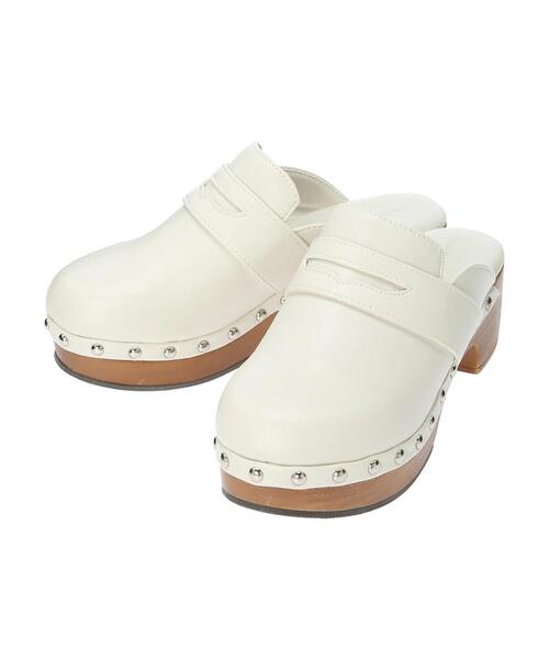 AMERICAN HOLIC（アメリカンホリック）の「ローファーサボ（サンダル・レディース・キャメル/ブラック/ライトグレー・S/L/M）」の14枚目の写真