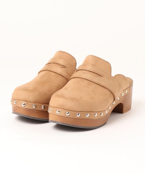 AMERICAN HOLIC（アメリカンホリック）の「ローファーサボ（サンダル・レディース・キャメル/ブラック/ライトグレー・S/L/M）」の20枚目の写真