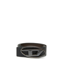 DIESEL（ディーゼル）の「メンズ カウレザー Dロゴ リバーシブルベルト