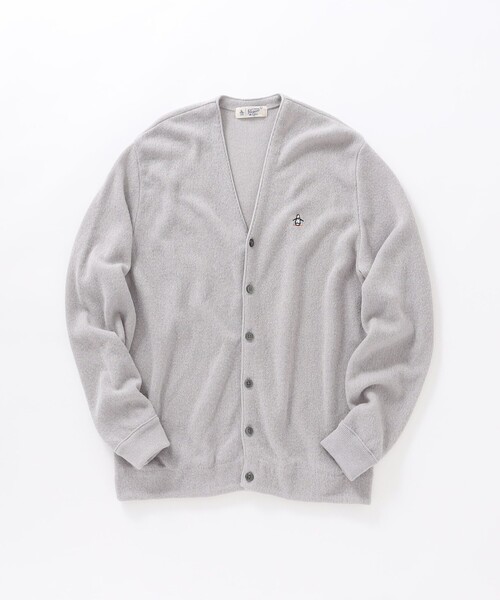 MUNSINGWEAR(マンシングウェア)の「【SHIPS any別注】 Munsingwear: リラックスフィット リンクス カーディガン◇(カーディガン/ボレロ・メンズ・ネイビー/グレー/イエロー/オレンジ/ブルー/グリーン・MEDIUM/LARGE)」の2枚目の写真