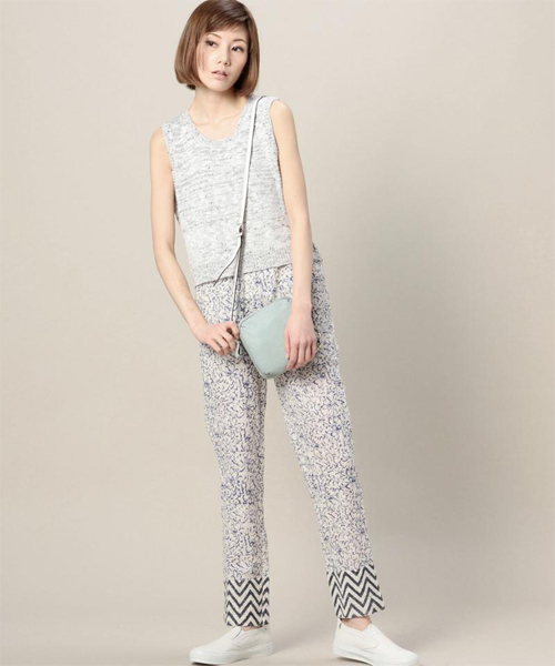 ROSE BUD（ローズバッド）の「(ROSE BUD)PX12978 LEATHER MINI SQUARE POCHETTE[結婚式＆パーティー]（ショルダーバッグ・レディース・ホワイト/ライトブルー/シルバー・ONE SIZE）」の11枚目の写真