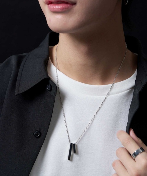 WEGO（ウィゴー）の「WEGO/シンプルモチーフネックレス（ネックレス・メンズ・その他1/その他2/その他3/その他4/その他5/その他6/その他8/その他7/その他9・FREE）」の7枚目の写真