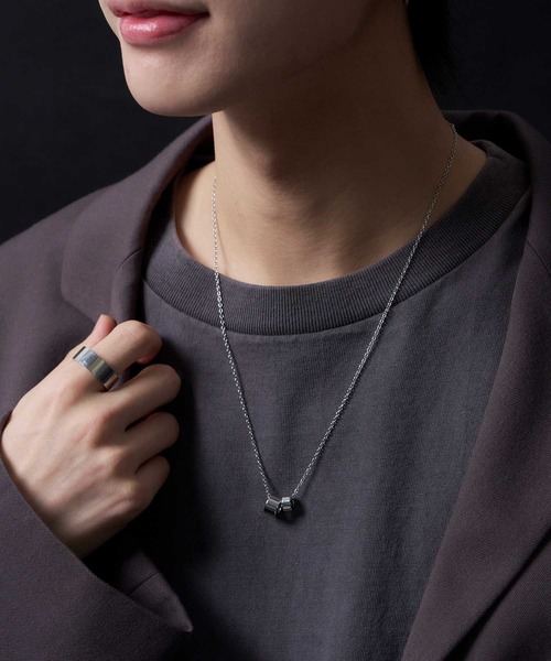 WEGO（ウィゴー）の「WEGO/シンプルモチーフネックレス（ネックレス・メンズ・その他1/その他2/その他3/その他4/その他5/その他6/その他8/その他7/その他9・FREE）」の8枚目の写真