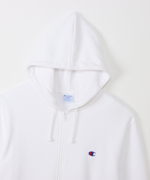 Champion(チャンピオン)の「【Champion/チャンピオン】メンズ ベーシック ジップフーデッドスウェットシャツ(パーカー・メンズ・ブラック/ブルー系その他/オートミール/グレー/アーミー/ネイビー/ブラウン/ホワイト・LARGE/X-LARGE/MEDIUM/SMALL)」の10枚目の写真