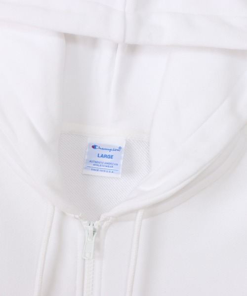 Champion(チャンピオン)の「【Champion/チャンピオン】メンズ ベーシック ジップフーデッドスウェットシャツ(パーカー・メンズ・ブラック/ブルー系その他/オートミール/グレー/アーミー/ネイビー/ブラウン/ホワイト・LARGE/X-LARGE/MEDIUM/SMALL)」の11枚目の写真