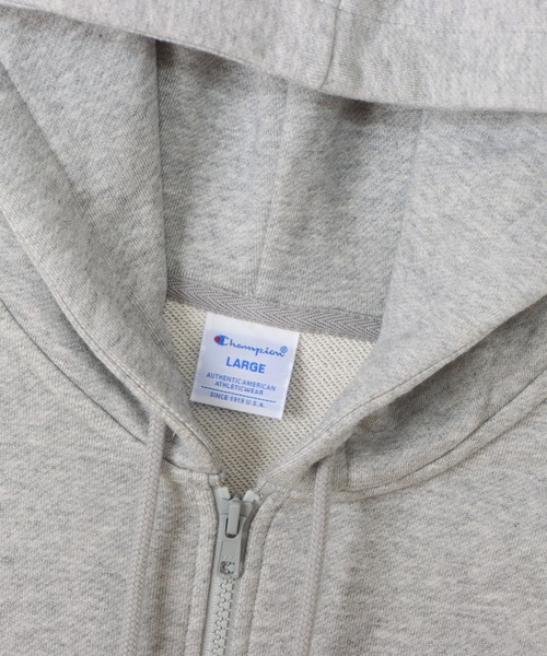 Champion(チャンピオン)の「【Champion/チャンピオン】メンズ ベーシック ジップフーデッドスウェットシャツ(パーカー・メンズ・ブラック/ブルー系その他/オートミール/グレー/アーミー/ネイビー/ブラウン/ホワイト・LARGE/X-LARGE/MEDIUM/SMALL)」の17枚目の写真