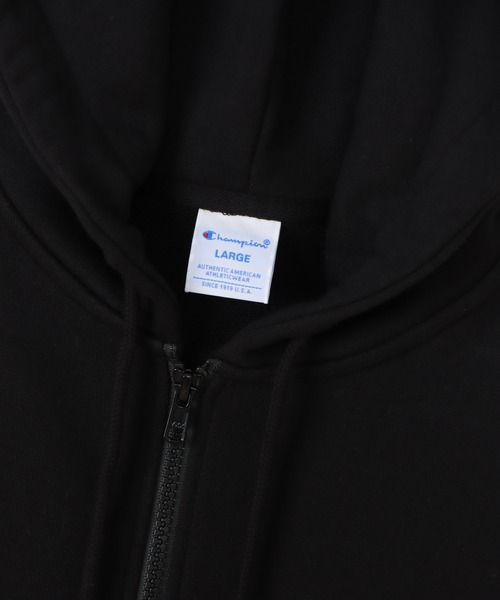 Champion(チャンピオン)の「【Champion/チャンピオン】メンズ ベーシック ジップフーデッドスウェットシャツ(パーカー・メンズ・ブラック/ブルー系その他/オートミール/グレー/アーミー/ネイビー/ブラウン/ホワイト・LARGE/X-LARGE/MEDIUM/SMALL)」の14枚目の写真