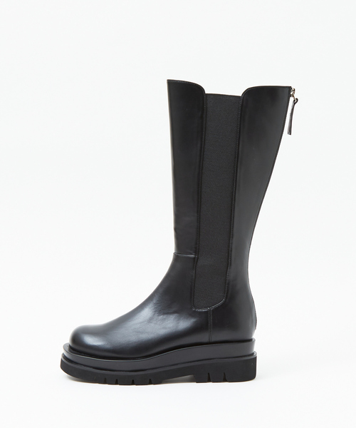 LAROUTE（ラルート）の「【LAROUTE】トラックソールロングブーツ（ブーツ・レディース・ブラック/ダークブラウン/カーキ・38/39/35/36/37）」の7枚目の写真