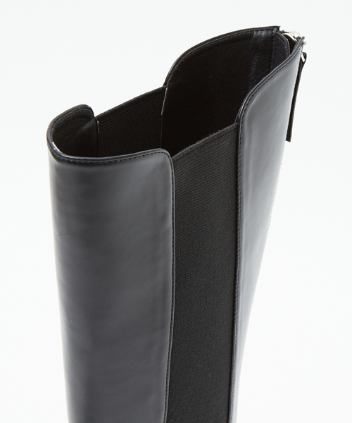 LAROUTE（ラルート）の「【LAROUTE】トラックソールロングブーツ（ブーツ・レディース・ブラック/ダークブラウン/カーキ・38/39/35/36/37）」の11枚目の写真