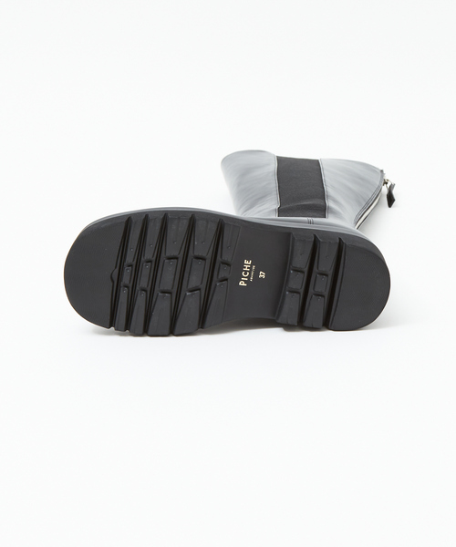 LAROUTE（ラルート）の「【LAROUTE】トラックソールロングブーツ（ブーツ・レディース・ブラック/ダークブラウン/カーキ・38/39/35/36/37）」の18枚目の写真