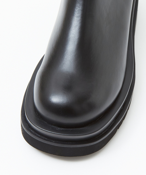 LAROUTE（ラルート）の「【LAROUTE】トラックソールロングブーツ（ブーツ・レディース・ブラック/ダークブラウン/カーキ・38/39/35/36/37）」の20枚目の写真