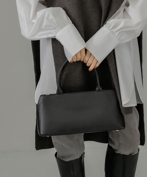 KBF（ケイビーエフ）の「レクタングルハンドBAG（ハンドバッグ）」 - WEAR