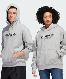 adidas（アディダス）の「スケードボーディング 4.0 ロゴ パーカー（ジェンダーニュートラル） / アディダスオリジナルス（パーカー・メンズ）」