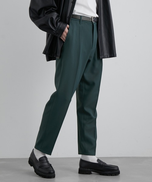 JUNRED（ジュンレッド）の「ウォームツイルイージースリムパンツ（スラックス・メンズ・グレー/グリーン/ブラック・M/L/LL/S）」の13枚目の写真