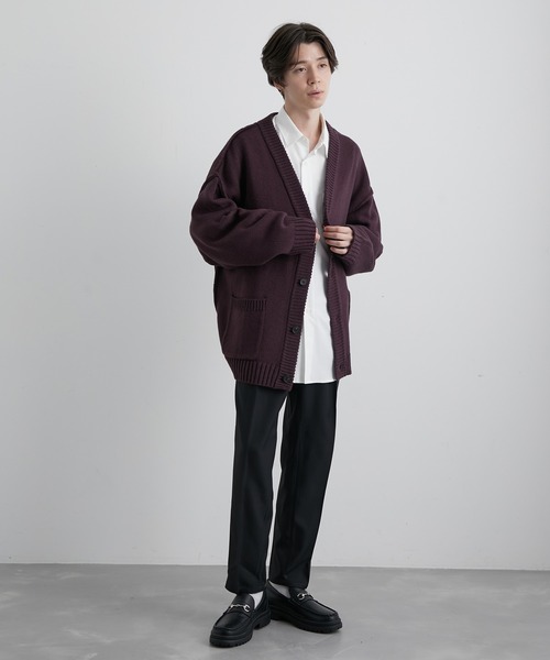 JUNRED（ジュンレッド）の「ウォームツイルイージースリムパンツ（スラックス・メンズ・グレー/グリーン/ブラック・M/L/LL/S）」の16枚目の写真
