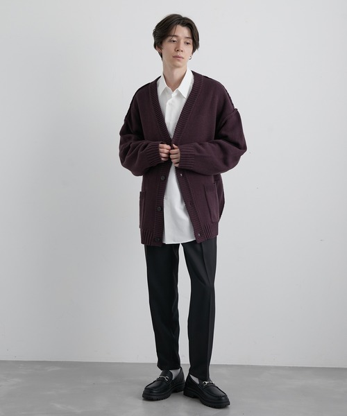 JUNRED（ジュンレッド）の「ウォームツイルイージースリムパンツ（スラックス・メンズ・グレー/グリーン/ブラック・M/L/LL/S）」の19枚目の写真