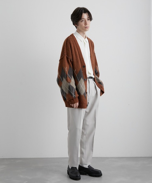 JUNRED（ジュンレッド）の「ウォームツイルイージースリムパンツ（スラックス・メンズ・グレー/グリーン/ブラック・M/L/LL/S）」の22枚目の写真