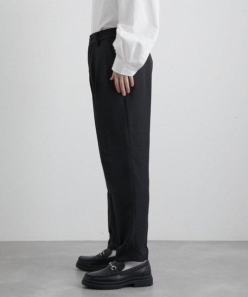 JUNRED（ジュンレッド）の「ウォームツイルイージースリムパンツ（スラックス・メンズ・グレー/グリーン/ブラック・M/L/LL/S）」の11枚目の写真