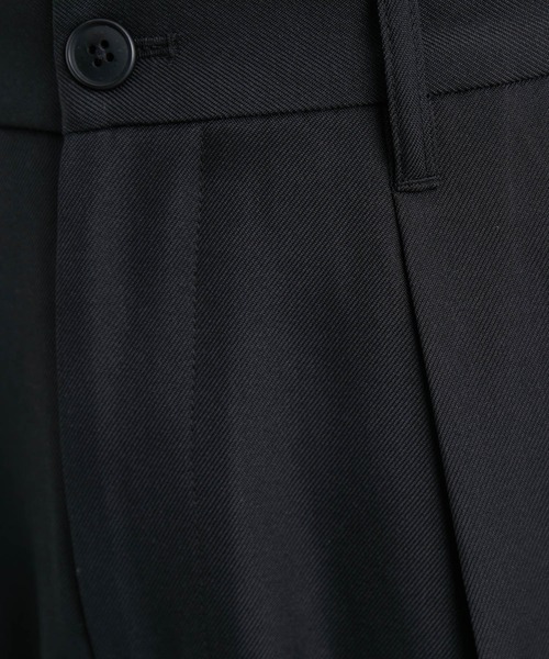 JUNRED（ジュンレッド）の「ウォームツイルイージースリムパンツ（スラックス・メンズ・グレー/グリーン/ブラック・M/L/LL/S）」の9枚目の写真