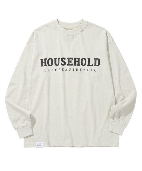 LIBERE（リベーレ）の「LIBERE リベーレ / H LOGO LONGSLEEVE フロントロゴプリントビッグシルエットロンT / 225205-225206（Tシャツ/カットソー・メンズ・ライトグレー/ブラック・MEDIUM/SMALL/LARGE）」の19枚目の写真