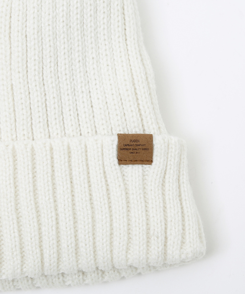 marihoja rib knit watch リブニットワッチ wjk reluxe】rib knit watch ニット帽(WR25S-31) | CAMBIO カンビオ