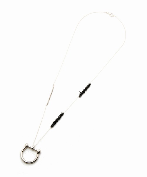 LAPUIS(ラピュイ)の「LAPUIS(ラピュイ)Ring Partsネックレス(ネックレス・レディース・レッド/パープル/ブラック・FREE)」の12枚目の写真