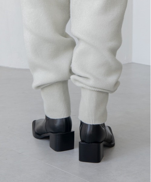 VACANCY（ヴァカンシー）の「モチモチジョガーニットパンツ（その他パンツ・レディース・オレンジ/ブラック/アイボリー・FREE）」の18枚目の写真