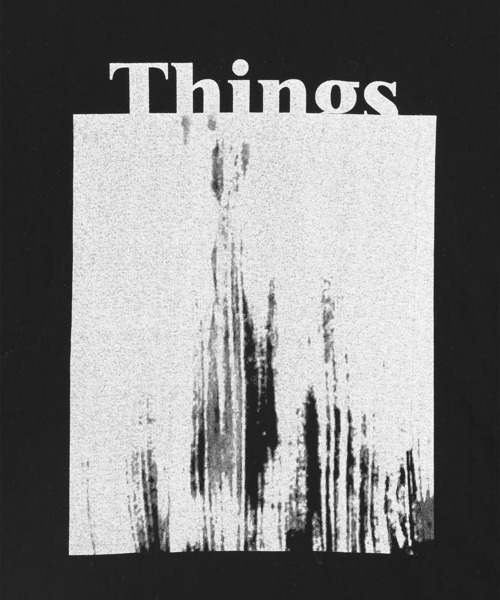 Figments（フィグメンツ）の「ThingsロンT（Tシャツ/カットソー・レディース・ホワイト/ブラック・FREE）」の11枚目の写真