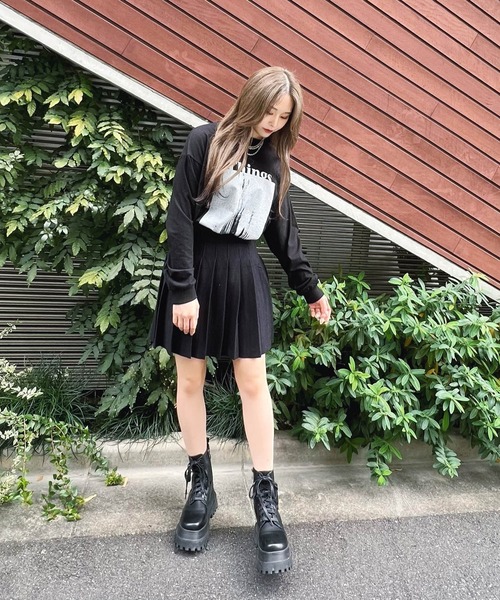 Figments（フィグメンツ）の「ThingsロンT（Tシャツ/カットソー・レディース・ホワイト/ブラック・FREE）」の15枚目の写真