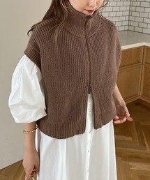 CAPRICIEUX LE'MAGE | Wジップベスト(ベスト)