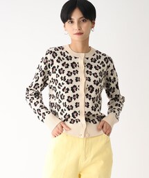 OPAQUE.CLIP | 【C】フラワージャカードカーディガン(カーディガン/ボレロ)