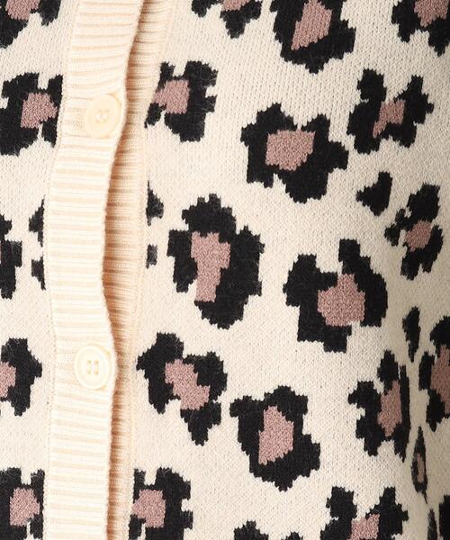 OPAQUE.CLIP(オペークドットクリップ)の「◆【C】フラワージャカードカーディガン(カーディガン/ボレロ・レディース・ブラック系/ベージュ系/パープル系2・36/40/38)」の21枚目の写真