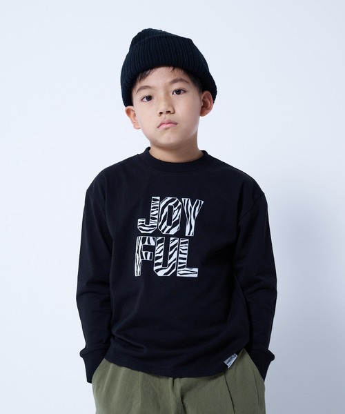 JUNKSOUL(ジャンクソウル)の「DEGRELATE / バリエーションロンT2(M4)(Tシャツ/カットソー・キッズ・その他3/オレンジ/カーキ/ライム/ネイビー/ホワイト/パープル/ブラック系/ブラック系2/グレー/その他2/ホワイト系その他2/ブルー/グリーン/その他1/バイオレット/ライトグレー/ブルー系その他・120/160/140/130/150)」の4枚目の写真