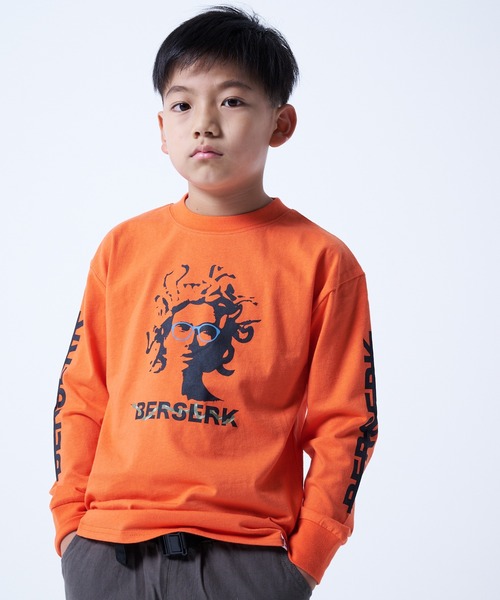 JUNKSOUL(ジャンクソウル)の「DEGRELATE / バリエーションロンT2(M4)(Tシャツ/カットソー・キッズ・その他3/オレンジ/カーキ/ライム/ネイビー/ホワイト/パープル/ブラック系/ブラック系2/グレー/その他2/ホワイト系その他2/ブルー/グリーン/その他1/バイオレット/ライトグレー/ブルー系その他・120/160/140/130/150)」の15枚目の写真
