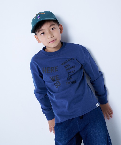 JUNKSOUL(ジャンクソウル)の「DEGRELATE / バリエーションロンT2(M4)(Tシャツ/カットソー・キッズ・その他3/オレンジ/カーキ/ライム/ネイビー/ホワイト/パープル/ブラック系/ブラック系2/グレー/その他2/ホワイト系その他2/ブルー/グリーン/その他1/バイオレット/ライトグレー/ブルー系その他・120/160/140/130/150)」の11枚目の写真