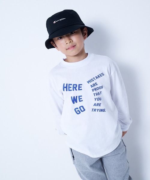 JUNKSOUL(ジャンクソウル)の「DEGRELATE / バリエーションロンT2(M4)(Tシャツ/カットソー・キッズ・その他3/オレンジ/カーキ/ライム/ネイビー/ホワイト/パープル/ブラック系/ブラック系2/グレー/その他2/ホワイト系その他2/ブルー/グリーン/その他1/バイオレット/ライトグレー/ブルー系その他・120/160/140/130/150)」の3枚目の写真