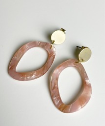 StyleSea（スタイルシー）の「変形マットピアス（ピアス（両耳用）・レディース）」