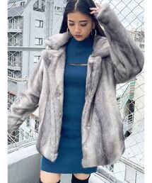 EMODA | ミディフェイクファーコート(その他アウター)