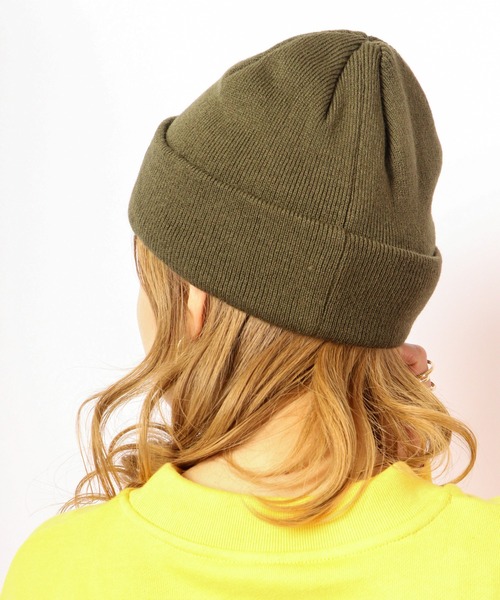 KRIFF MAYER（クリフメイヤー）の「KRIFF MAYER クリフメイヤー ニット ワッチキャップ ワンポイント刺繍 ニット帽 帽子 男女兼用 ユニセックス（ニットキャップ/ビーニー・メンズ・ブラック/ブラウン/ベージュ/カーキ・FREE）」の11枚目の写真