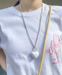 Casselini(キャセリーニ)ビッグハートネックレス