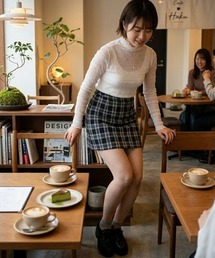 urge: | 【URGE:】 チェック柄 台形 ミニスカート(スカート)