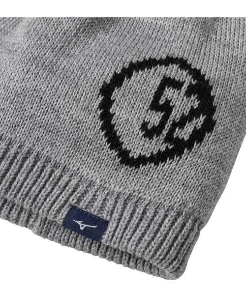 Go to by mizuno（ゴートゥーバイミズノ）の「ブレスサーモ　シングルニットキャップ［ユニセックス］（ニットキャップ/ビーニー・メンズ・ベージュ/杢グレー/ブラック/ネイビー/ブラウン系その他・FREE）」の6枚目の写真