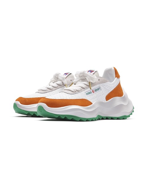 Casablanca(カサブランカ)の「MENS ATLANTIS SNEAKER(スニーカー・メンズ・ホワイト系その他・7/8.5/7.5/8/9)」の2枚目の写真