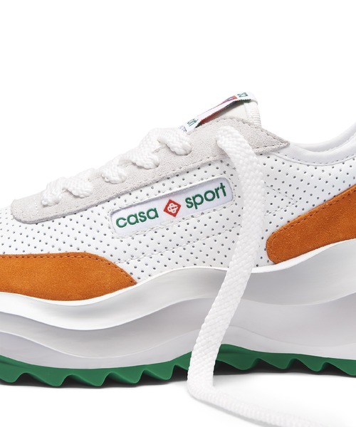 Casablanca(カサブランカ)の「MENS ATLANTIS SNEAKER(スニーカー・メンズ・ホワイト系その他・7/8.5/7.5/8/9)」の11枚目の写真