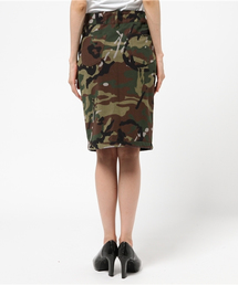 HYSTERIC GLAMOUR 総柄　ストレッチ　スカート／裏地付き・Y2K ヒステリックグラマー ロングスカート 総柄 マキシ丈 HYSTERIC