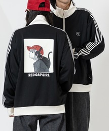 【a-r】〔Red Cap Girl/レッドキャップガール〕サイドライン RCGバックプリント トラックジャケット/ジャージ