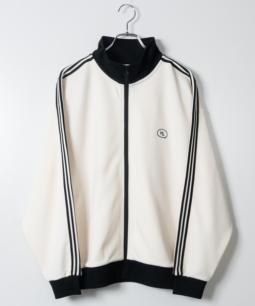 Red Cap Girl（レッドキャプガール）の「【a-r】〔Red Cap Girl/レッドキャップガール〕サイドライン RCGバックプリント トラックジャケット/ジャージ（ジャージ・レディース・オフホワイト/ネイビー/ブラック/ネイビー系/ブラック系その他/アイボリー/ホワイト系その他/ブラック系その他2/グリーン/ワイン/ブラック系1/ブラック系2/チャコールグレー/ホワイト系1/ネイビー系1/ブラック系3/ホワイト系3/グレー系3・X-LARGE/MEDIUM/LARGE）」の19枚目の写真