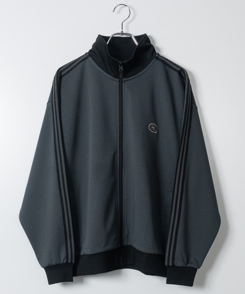 Red Cap Girl（レッドキャプガール）の「【a-r】〔Red Cap Girl/レッドキャップガール〕サイドライン RCGバックプリント トラックジャケット/ジャージ（ジャージ・レディース・オフホワイト/ネイビー/ブラック/ネイビー系/ブラック系その他/アイボリー/ホワイト系その他/ブラック系その他2/グリーン/ワイン/ブラック系1/ブラック系2/チャコールグレー/ホワイト系1/ネイビー系1/ブラック系3/ホワイト系3/グレー系3・X-LARGE/MEDIUM/LARGE）」の21枚目の写真