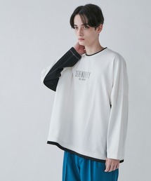 LUCY（ルーシー）の「LUCY/ドルマンポンチ レイヤードプルオーバー（スウェット）」